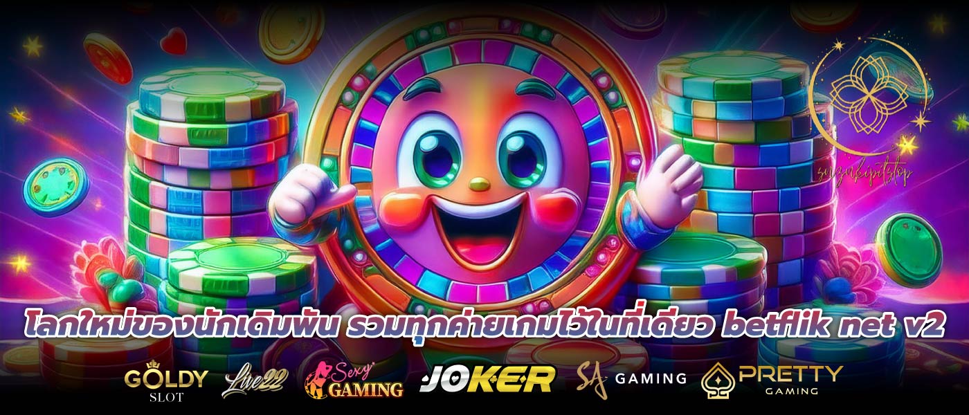 โลกใหม่ของนักเดิมพัน รวมทุกค่ายเกมไว้ในที่เดียว betflik net v2
